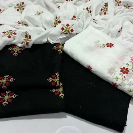 Beautiful Swiss Lawn Machine Embroidered Chaddar Collection featured image Beautiful Swiss Lawn Machine Embroidered Chaddar Collection featured image