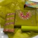 3 PC Unstitched Party Wear Collection S42 featured image