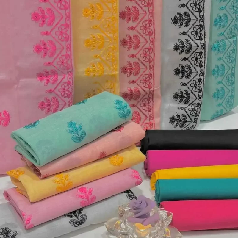 3 PC Unstitched Paper Cotton Collection S01 featured image