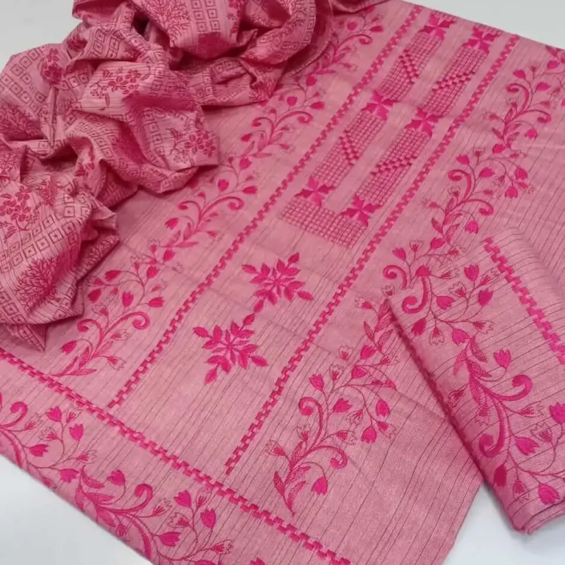 3 PC Unstitched Khadar Collection S06 featured image