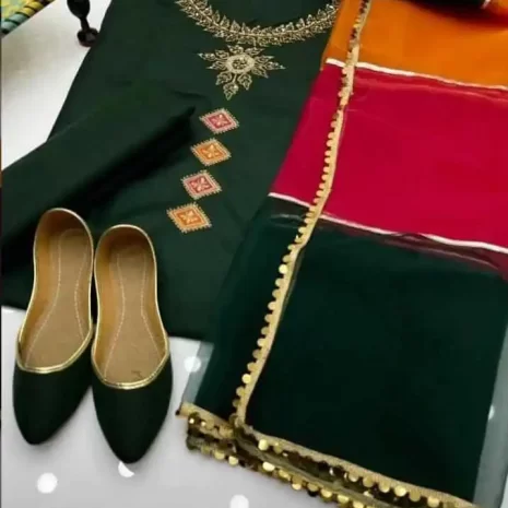 3 PC Unstitched Party Wear Collection S42 featured image 3 PC Unstitched Party Wear Collection S42 featured image
