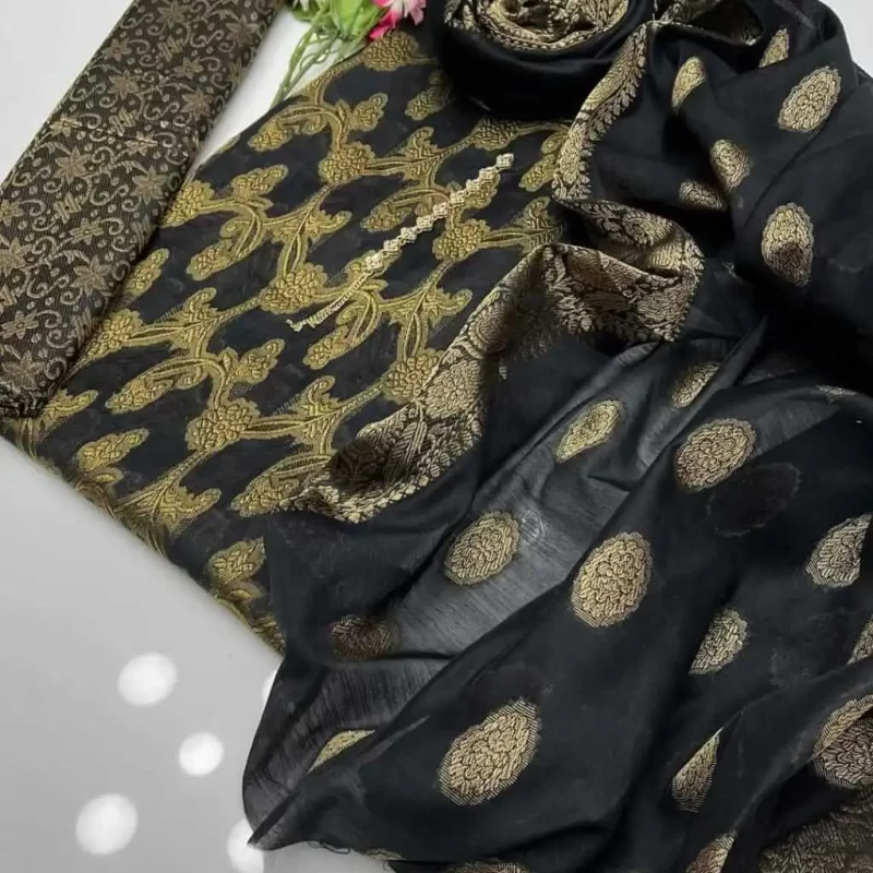 3 PC Unstitched Paper Cotton Collection S32 featured image