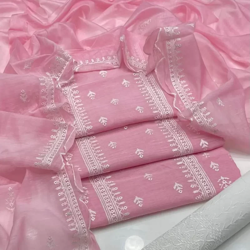 3 PC Unstitched Paper Cotton Collection S12 featured image