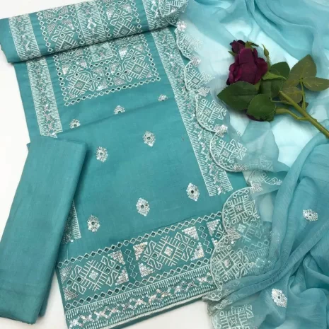 3 PC Unstitched Summer Collection S36 featured image