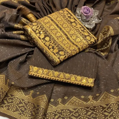 3 PC Unstitched Khaddar Collection S01 featured image