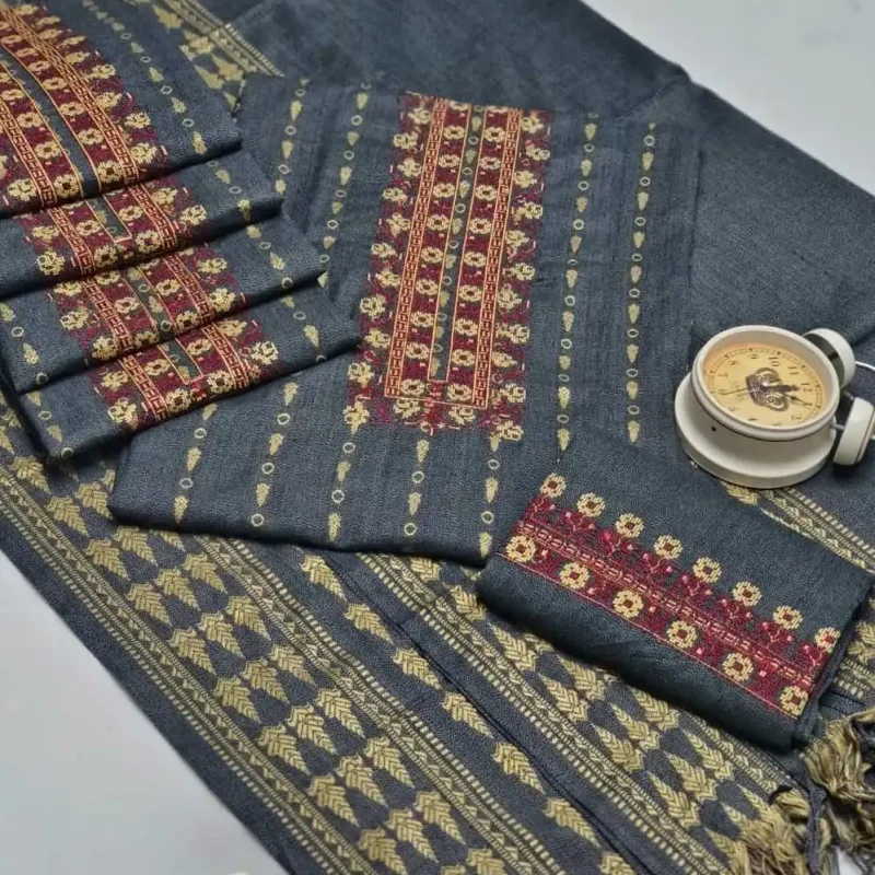 3 PC Unstitched Winter Collection S04 featured image