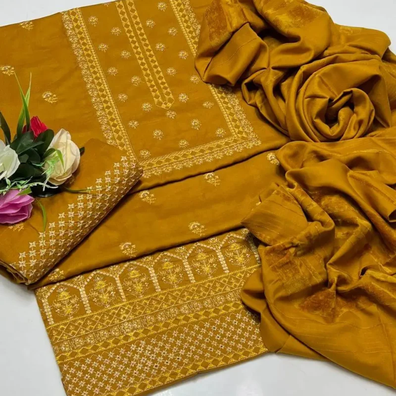 3 PC Unstitched Winter Collection S36 featured image