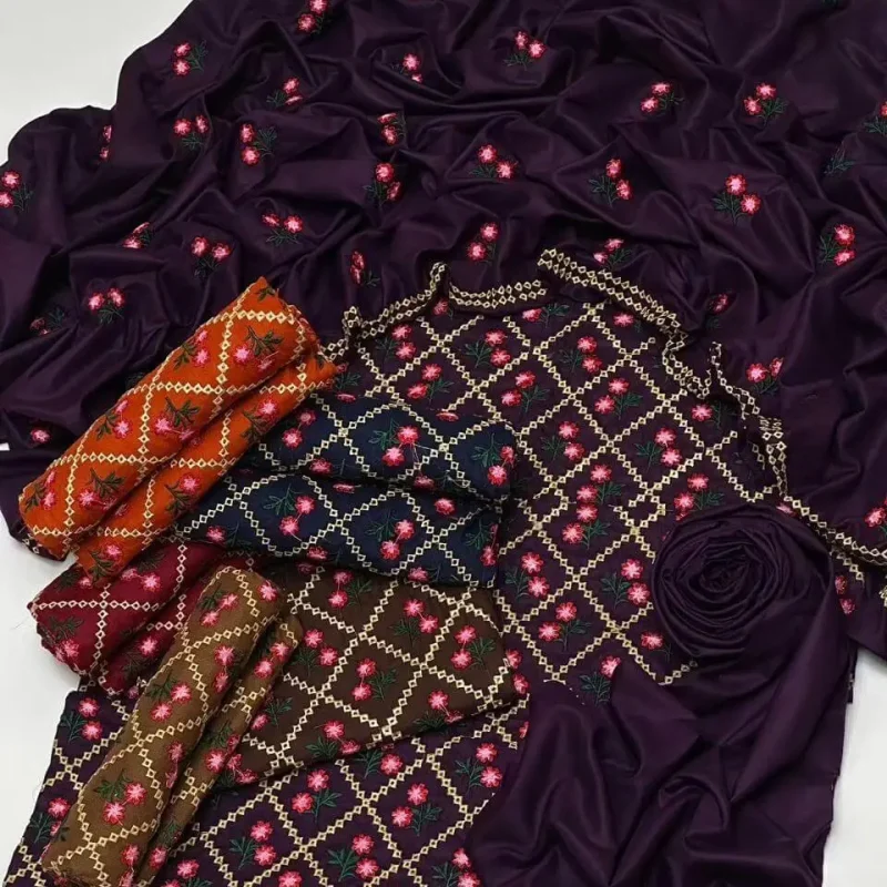 3 PC Unstitched Winter Collection S47 featured image