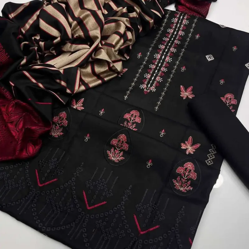 3 PC Unstitched Winter Collection S12 featured image