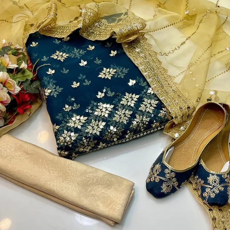 3 PC Unstitched Fancy Collection S32 featured image