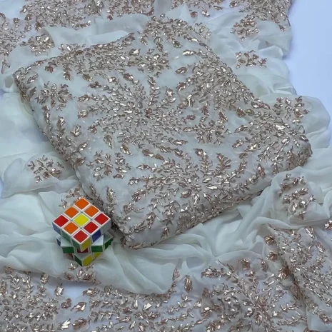 2 PC Unstitched Gotta Work Bamber Chiffon Collection S52 featured image