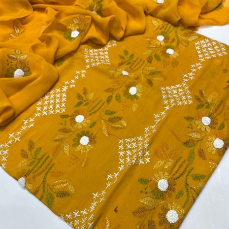 WhatsApp Image 2026-01-27 at 3.43.16 PM Handmade 3 PC Unstitched Lawn Dress Collection – S16-2701A